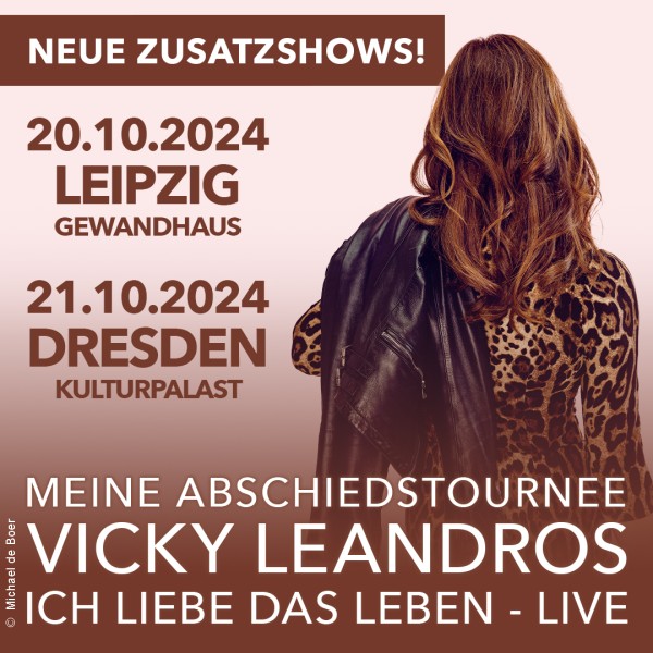 Zusatzshows in Leipzig und Dresden!